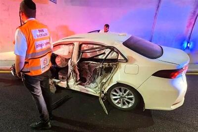 سرقت اسناد در پی تصادف شدید خودرو ژنرال اسرائیلی