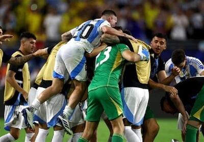 فاتح جام جهانی، قهرمان کوپا آمه‌ریکا شد/ آرژانتین روی ابرها! - تسنیم