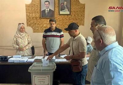 آغاز روند رأی گیری در انتخابات پارلمانی سوریه - تسنیم