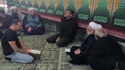 حضور چند ساعته رئیس قوه قضاییه در یکی از مساجد تهران برای گفتگو با مردم