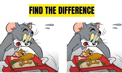 تست هوش: تفاوت تصویر تام و جری را در ۸ ثانیه تشخیص دهید!