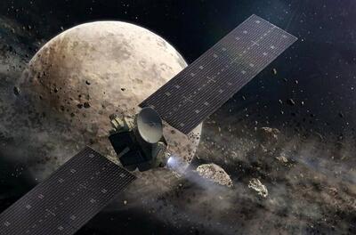 (عکس) امروز در فضا: فضاپیمای دان به سیارک وستا نزدیک می‌شود