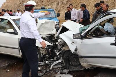 حادثه برخورد دو خودروی سواری در تبریز ۸ مصدوم در پی داشت