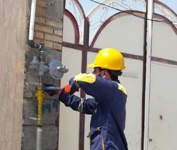 عملیات نصب چهار هزار و ۵۰۰ علمک گاز در روستاهای شهرستان زهک آغاز شد