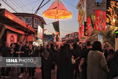 آئین سنتی چهل منبر در لاهیجان
