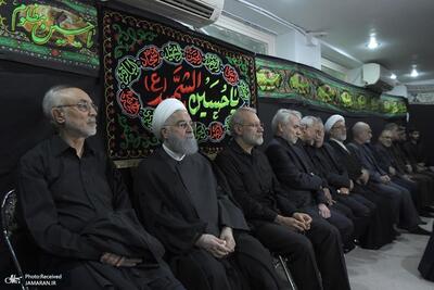 آخرین روز مراسم عزاداری حضرت عبدالله الحسین(ع) در دفتر حسن روحانی - گزارش تصویری