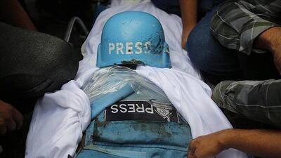 یک خبرنگار دیگر در غزه شهید شد +عکس