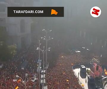 خیابان‌های اسپانیا غرق در شادمانی؛ جشن قهرمانی در یورو ۲۰۲۴ / فیلم - پارس فوتبال | خبرگزاری فوتبال ایران | ParsFootball