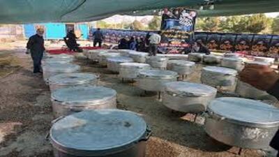 توزیع ۷هزار و ۵۰۰ پرس غذا همزمان با عاشورای حسینی در گچساران