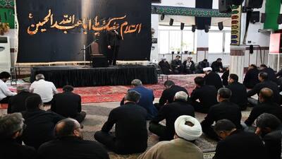 برگزاری مراسم سوگواری سالار شهیدان در بقعه شیخ نوایی خوی + تصاویر