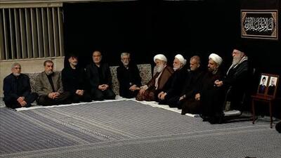 مراسم عزاداری شام غریبان حسینی با حضور رهبر انقلاب برگزار شد