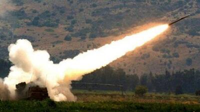 ده‌ها موشک حزب الله بر سر صهیونیست‌ها فرود آمدند