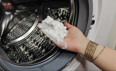 رفع بوی بد ماشین لباسشویی فقط با یک ماده / روش سریع و تضمینی لباسشویی