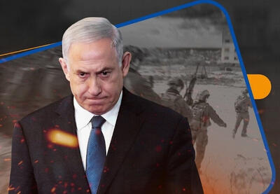 قطع صحبت‌های نتانیاهو هنگام سخنرانی   | ویدئو