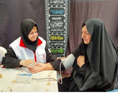 ارائه خدمات امدادی به بیش از ۱۵۰۰ نفر در تاسوعا و عاشورای حسینی