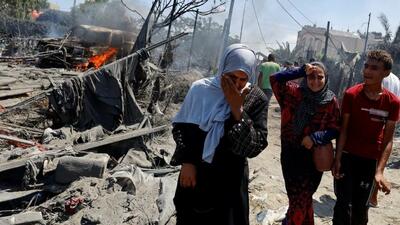 ده‌ها شهید و زخمی در کشتارهای در النصیرات و خان یونس در غزه