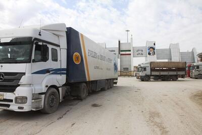 بیش از ۱۰۰ هزار کامیون حامل کالای صادراتی از گمرکات کرمانشاه تردد کرد
