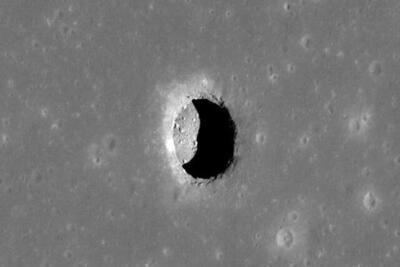 غار گدازه‌ای کشف شده زیر سطح ماه شاید محلی برای ساکنان زمینی در آن