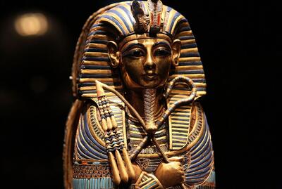 عکس | صندل ۳۳۰۰ ساله توت‌عنخ‌آمون یازدهمین فرعون مصر