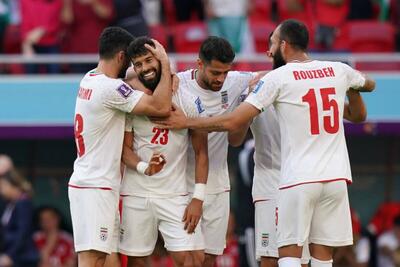 عکس| گلزنان ایران به ولز در جام جهانی در استقلال به هم رسیدند