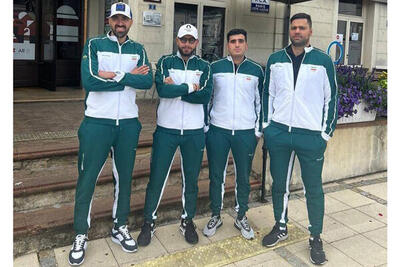 رونمایی از لباس کاروان ورزش ایران با رسیدن شمشیربازان به پاریس!