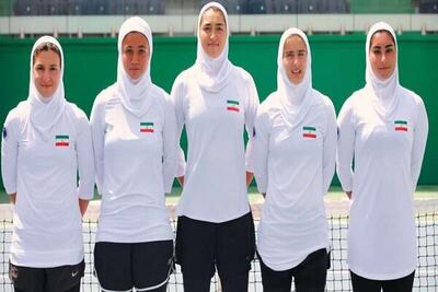 دختران تنیس ایران برای کسب مقام هفتم تا نهم به میدان می‌روند