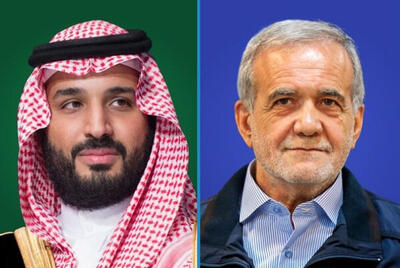 ولیعهد عربستان پیروزی پزشکیان را تبریک گفت/تاکید بر تقویت روابط ایران و عربستان