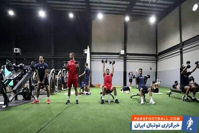 تمرین یک ساعته پرسپولیسی ها در سالن بدنسازی - پارس فوتبال | خبرگزاری فوتبال ایران | ParsFootball