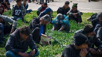 جمع‌‌آوری معتادان متجاهر و خرده‌فروش مواد مخدر در اردبیل