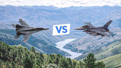 مقایسه جنگنده های اف-۱۶ و میگ-۳۵