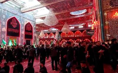 فیلم: شکوه عزاداری امام حسین در روز عاشورا