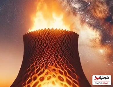 ویدئویی حیرت انگیز از آتشی که 1500 سال است خاموش نشده/  آتشی روشن در همین ایران خودمان