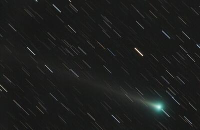 جزئیاتی از یک دنباله دار که بعد از هشتاد هزار سال غیبت امسال برمی‌گردد