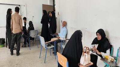 ارائه خدمات پزشکی رایگان گروه جهادی شهید کاظمی آشتیانی در خاتم
