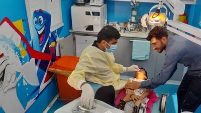 ارائه خدمات رایگان دندانپزشکی در لردگان