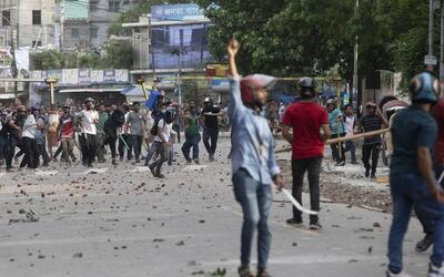 ۱۱ کشته و بیش از ۵۰ زخمی در ناآرامی‌های بنگلادش (فیلم)