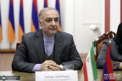 ادعای مقام آمریکایی درباره روابط ایران و ارمنستان/ سفیر ایران: دخالت نکنید
