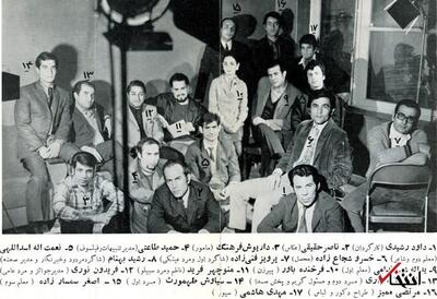 عکس/ ۵۷ سال قبل؛ بازیگران معروف در تئاتر داوود رشیدی