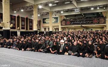 جدیدترین تصویر از داماد آمریکایی حداد عادل در حسینیه امام خمینی(ره) + عکس