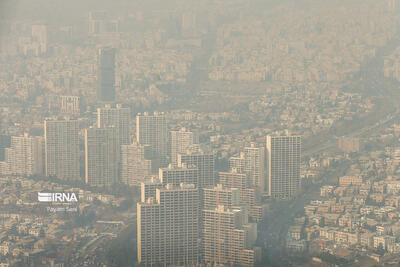 هوای پایتخت آلوده است