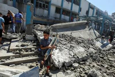 بوی باروت در مدارس غزه؛ پناهگاه‌هایی که ناامن شدند