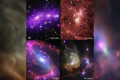 گشت و گذار در جهان با تصاویر زیبای تلسکوپ پرتو ایکس چاندرا