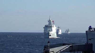 پکن: رزمایش‌های مشترک دریایی، اعتماد را میان روسیه و چین تقویت کرده است