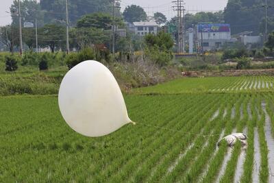 سئول: کره شمالی باز هم بالون‌های زباله ارسال کرد