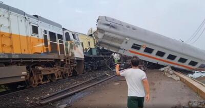 خروج قطار از ریل در هند با دست کم یک کشته