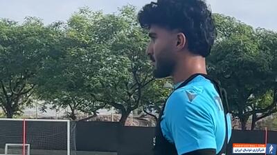 اولین تمرینات عابدزاده در تیم کاستیون - پارس فوتبال | خبرگزاری فوتبال ایران | ParsFootball