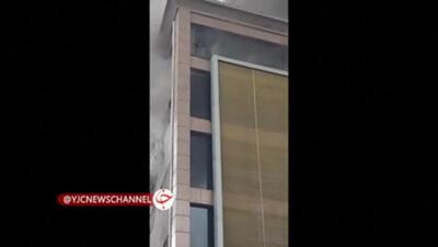 آتش سوزی در یک مرکز تجاری در چین 16 کشته بر جای گذاشت + فیلم