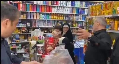 خرید مسعود پزشکیان از یک سوپرمارکت در تهران + فیلم