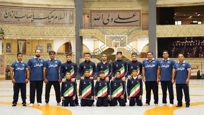 کشتی آزاد نونهالان قهرمانی آسیا/ ایران سوم شد