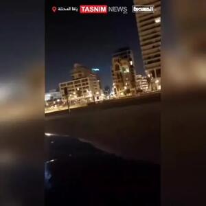 ببینید | ویدئویی از حمله پهپادی یمن به تل‌آویو
